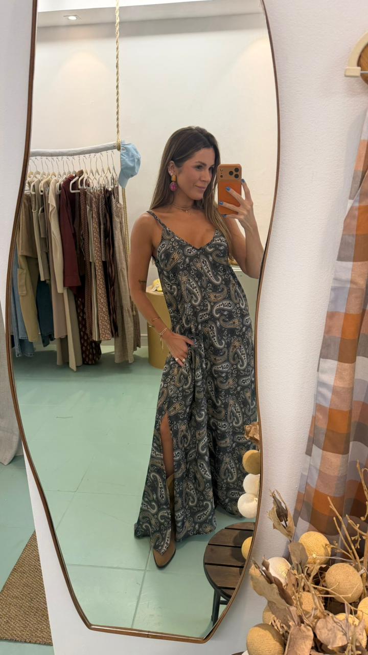 Vestido oliva