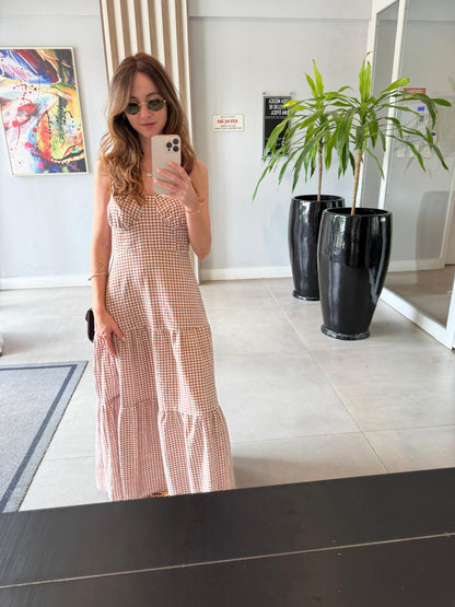 Vestido Maresias vichy